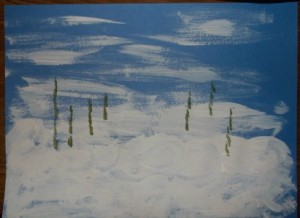 snowman-locate trees