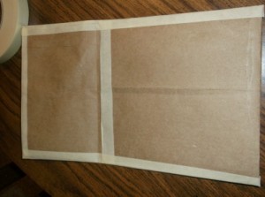 medicine bag-5-fold over and trim